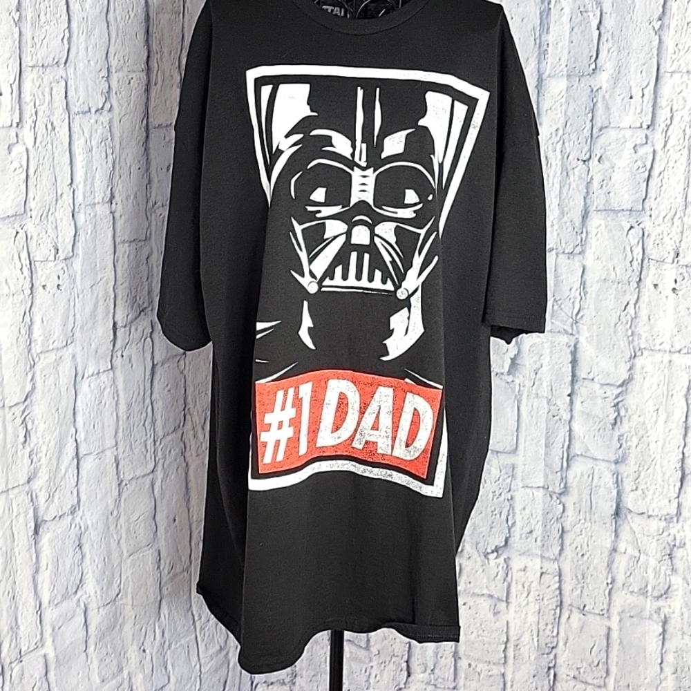 DISNEY STAR WARS Darth Vader‎ Dad Shirt 2XL
